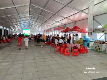 奧騰篷房相約江陵三湖第五屆黃桃采摘節